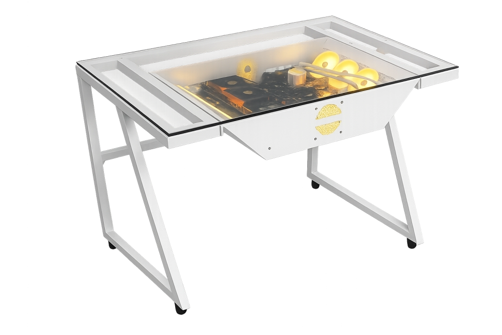 Black desk option