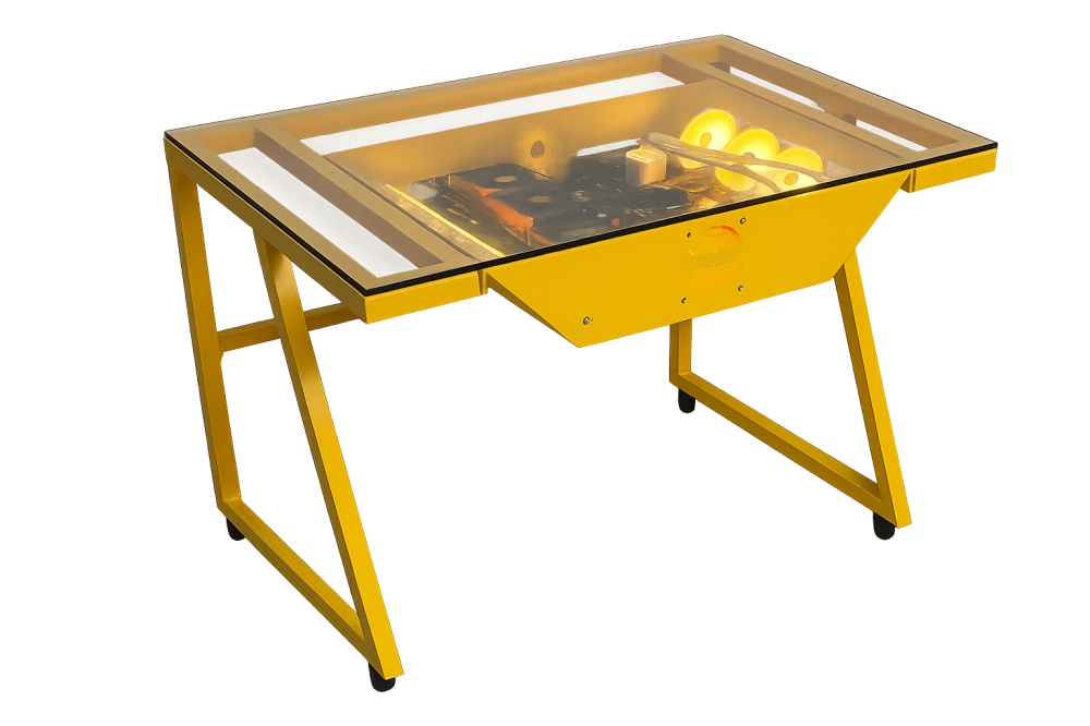 Black desk option